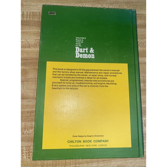 Dart & Demon CHILTON’s Repair & Tune Up Guide 1965-1972 Hard Cover - Picture 3 of 10